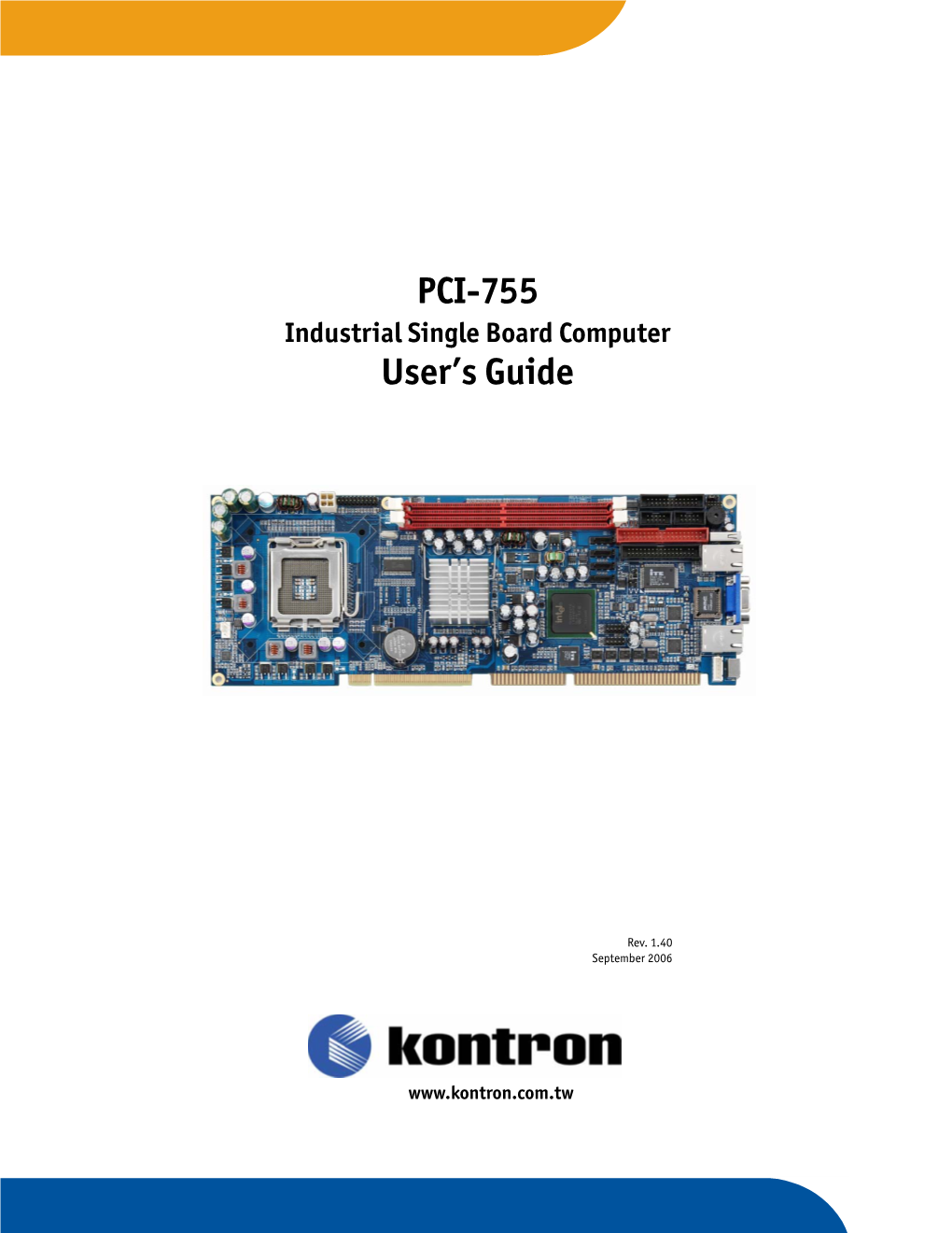 PCI-755 User's Guide