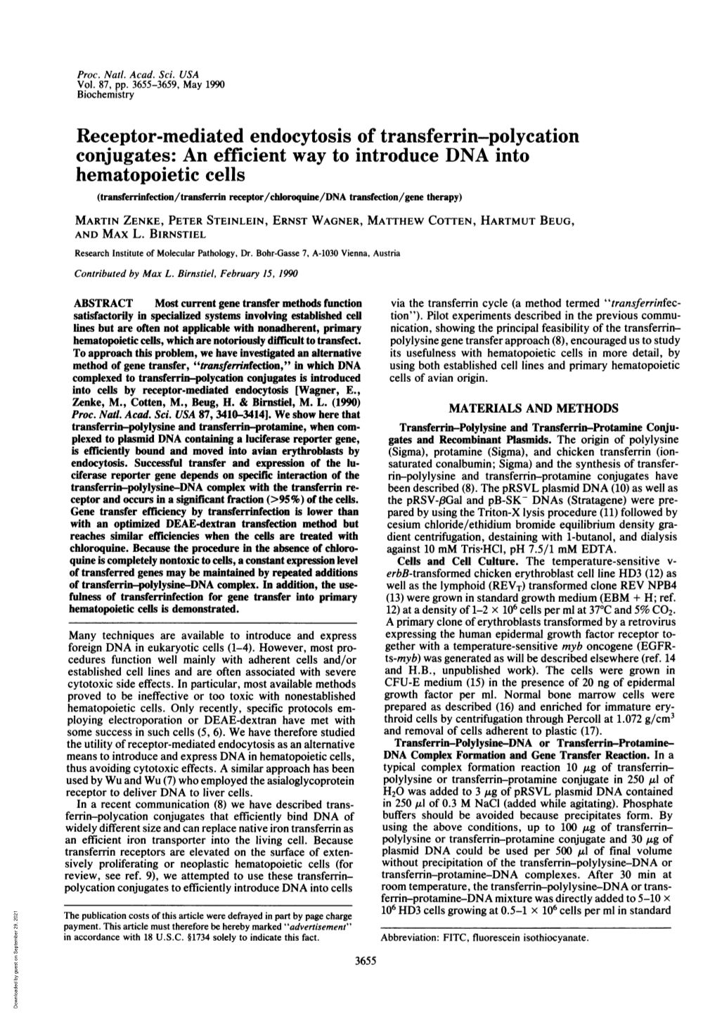 Hematopoietic Cells