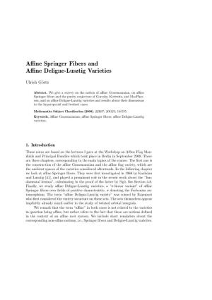 Affine Springer Fibers and Affine Deligne-Lusztig Varieties