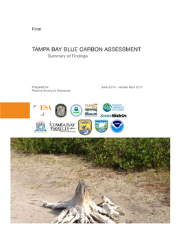 TAMPA BAY BLUE CARBON ASSESSMENT Summary of Findings
