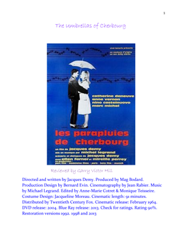 The Umbrellas of Cherbourg