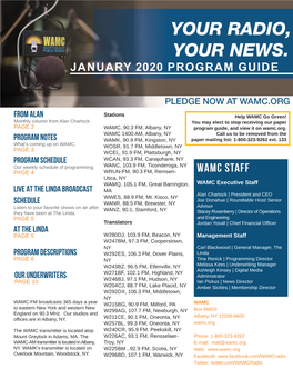 January 2020 Program Guide