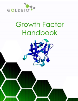 O Growth Factor Handbook Informational Resource Handbook