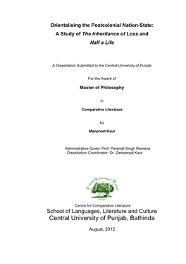 A Study of the Inheritance of Loss and Half a Life