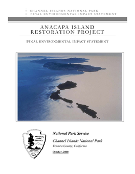 Anacapa Island Restoration Project