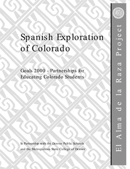 Spanish Exploration of Colorado Oject