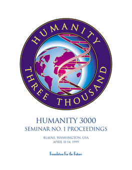 Humanity 3000 Seminar No