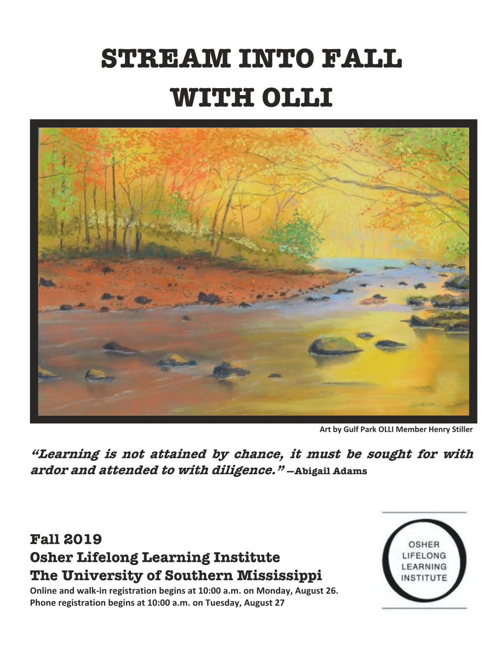 Stream Into Fall with Olli