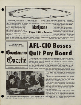 AFL-CIO Bosses Quit Pay Board