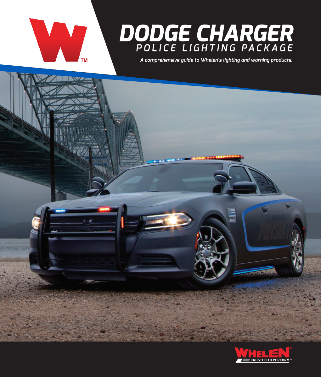 DODGE CHARGER POLICE LIGHTING PACKAGE a Comprehensive Guide to Whelen’S