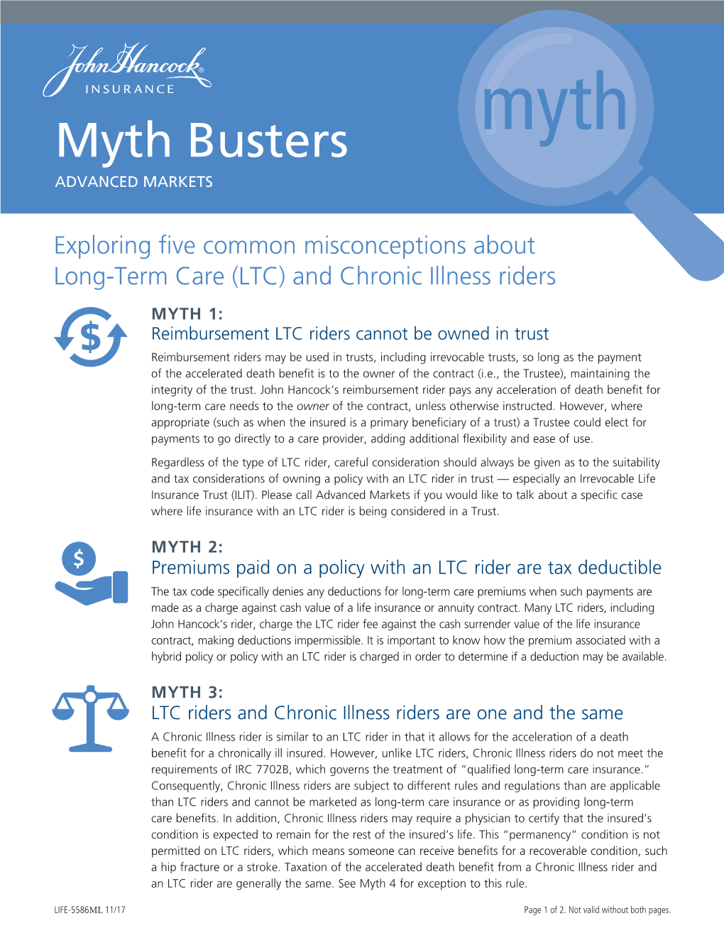 LTC Myth Busters