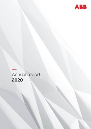 — Annual Report 2020