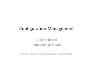 Configuraion Management