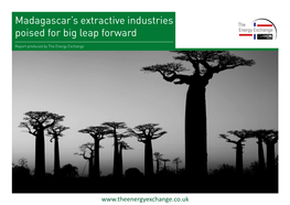 Madagascar's Extractive Industries Poised for Big Leap Forward