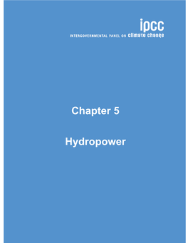 Chapter 5 Hydropower