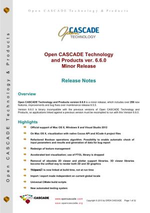 OCCT V.6.5.4 Release Notes