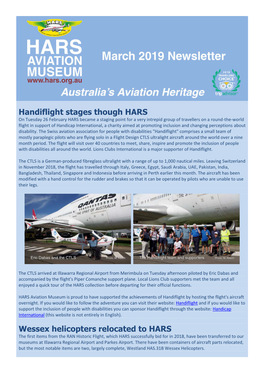 Handiflight Stages Though HARS Wessex Helicopters Relocated To