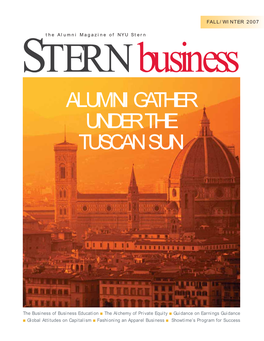 Alumni Gather Under the Tuscan Sun