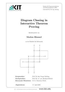 Diagram Chasing in Interactive Theorem Proving