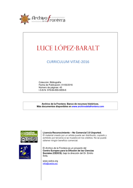 Luce López-Baralt