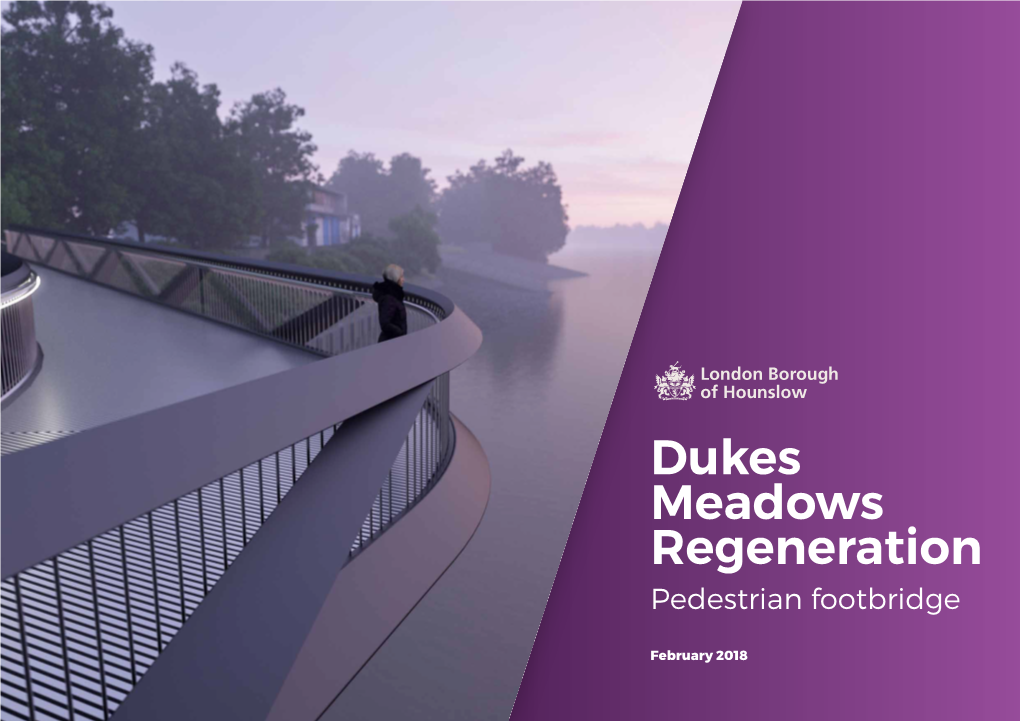 Dukes Meadows Regeneration Pedestrian Footbridge