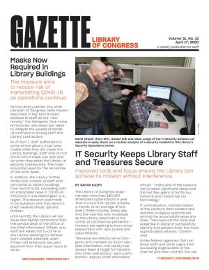 IT Security Keeps Library Staff and Treasures