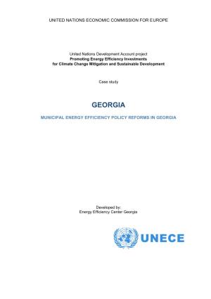 G Georgia's Climate and Protects the Nation from the Penetration of Colder Air Masses from the North
