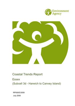 Coastal Trends Report Essex (Subcell 3D - Harwich to Canvey Island)