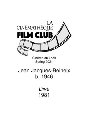 Jean Jacques-Beineix B. 1946 Diva 1981