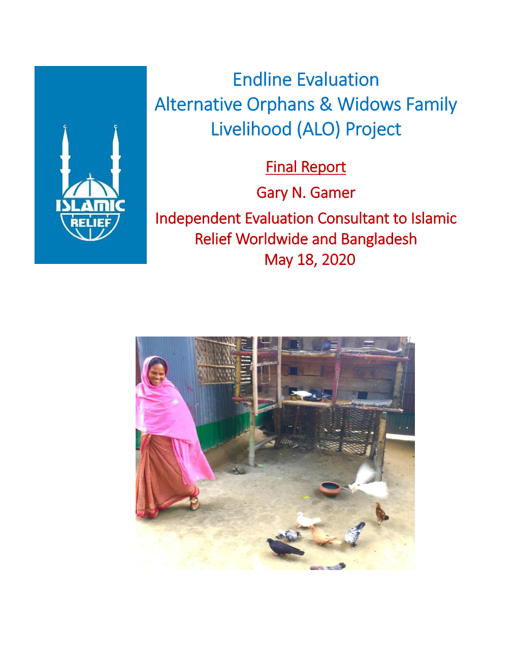 Endline Evaluation Alternative Orphans & Widows Family Livelihood