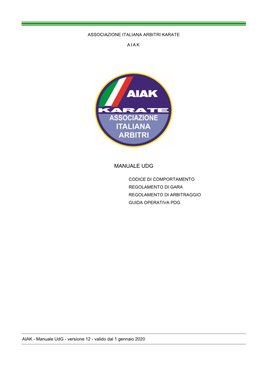 Manuale Udg AIAK 2020 Ver12