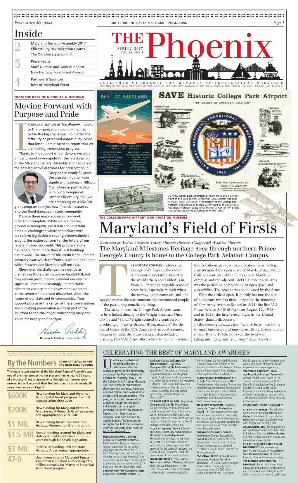 Maryland's Field of Firsts