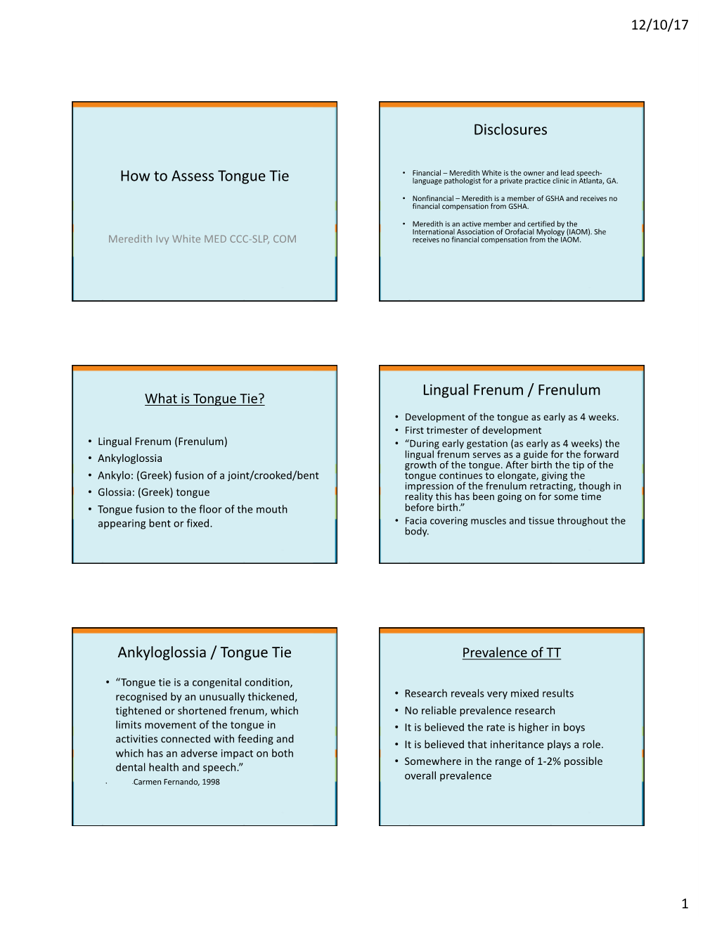 How to Assess Tongue Tie Language Pathologist for a Private Practice Clinic in Atlanta, GA