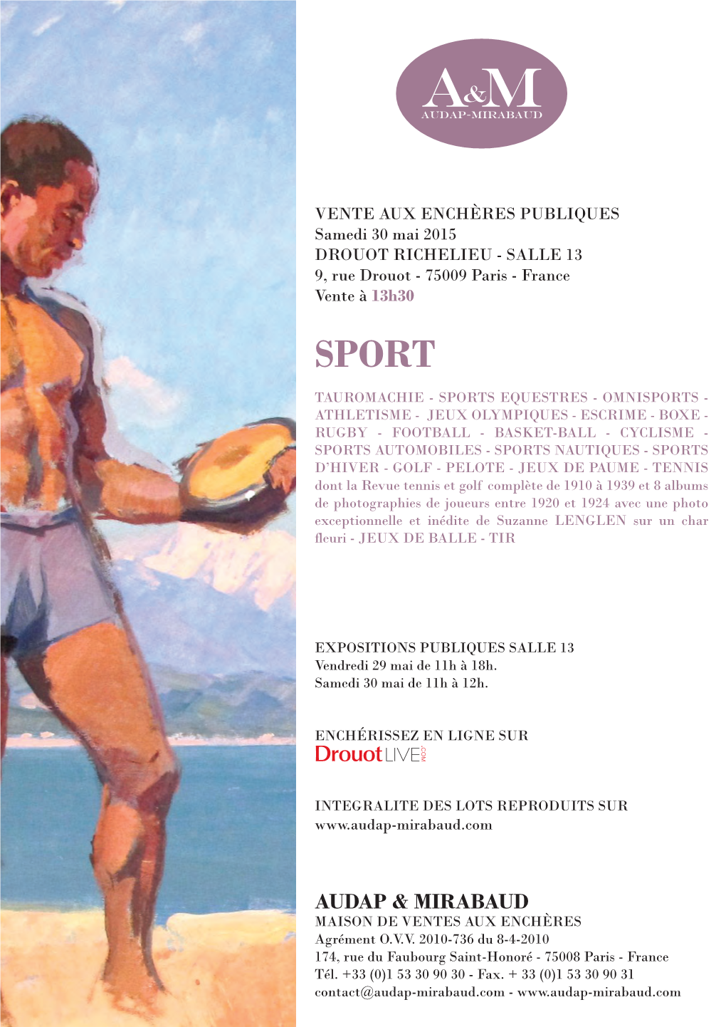 Catalogue Vente Sport 30 Mai 2015 AM.Pdf
