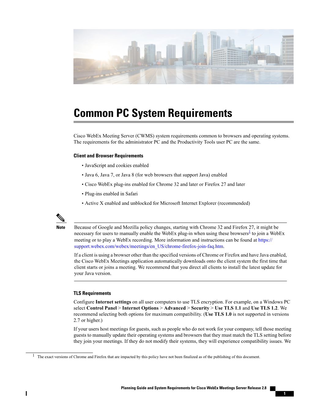 Common PC System Requirements