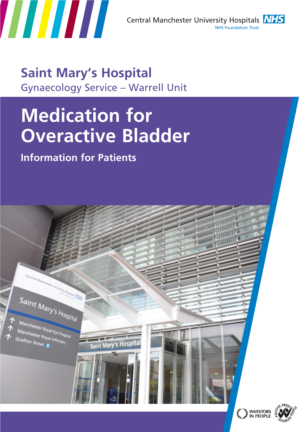 Medication for Overactive Bladder