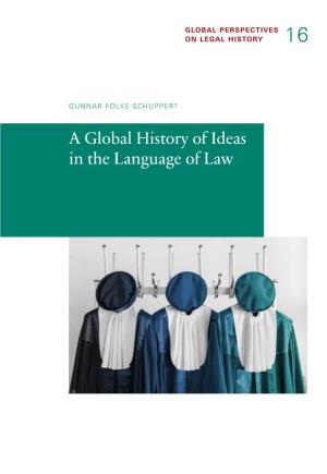 A Global History of Ideas in the Language of Law