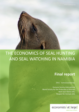 The Economics of Seal Hunting and Seal Watching in Namibia (2011)