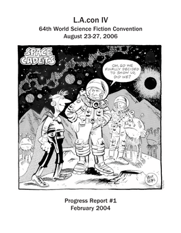 L.A.Con IV 64Th World Science Fiction Convention August 23-27, 2006