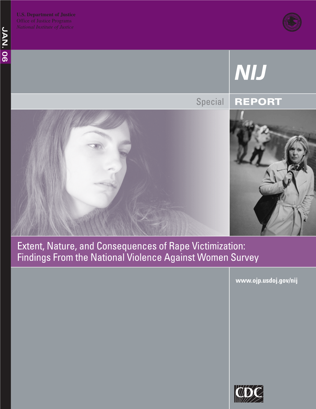 Extent, Nature, and Consequences of Rape Victimization: Findings from the National Violence Against Women Survey