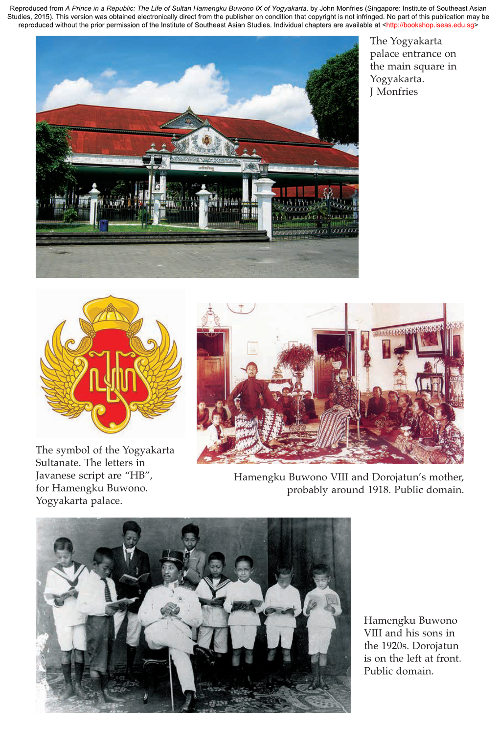 The Life of Sultan Hamengku Buwono IX of Yogyakarta