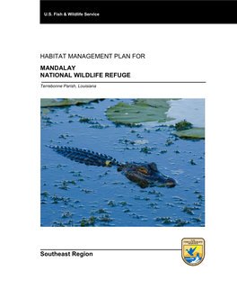 Mandalay Habitat Management Plan