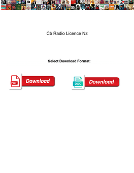 Cb Radio Licence Nz