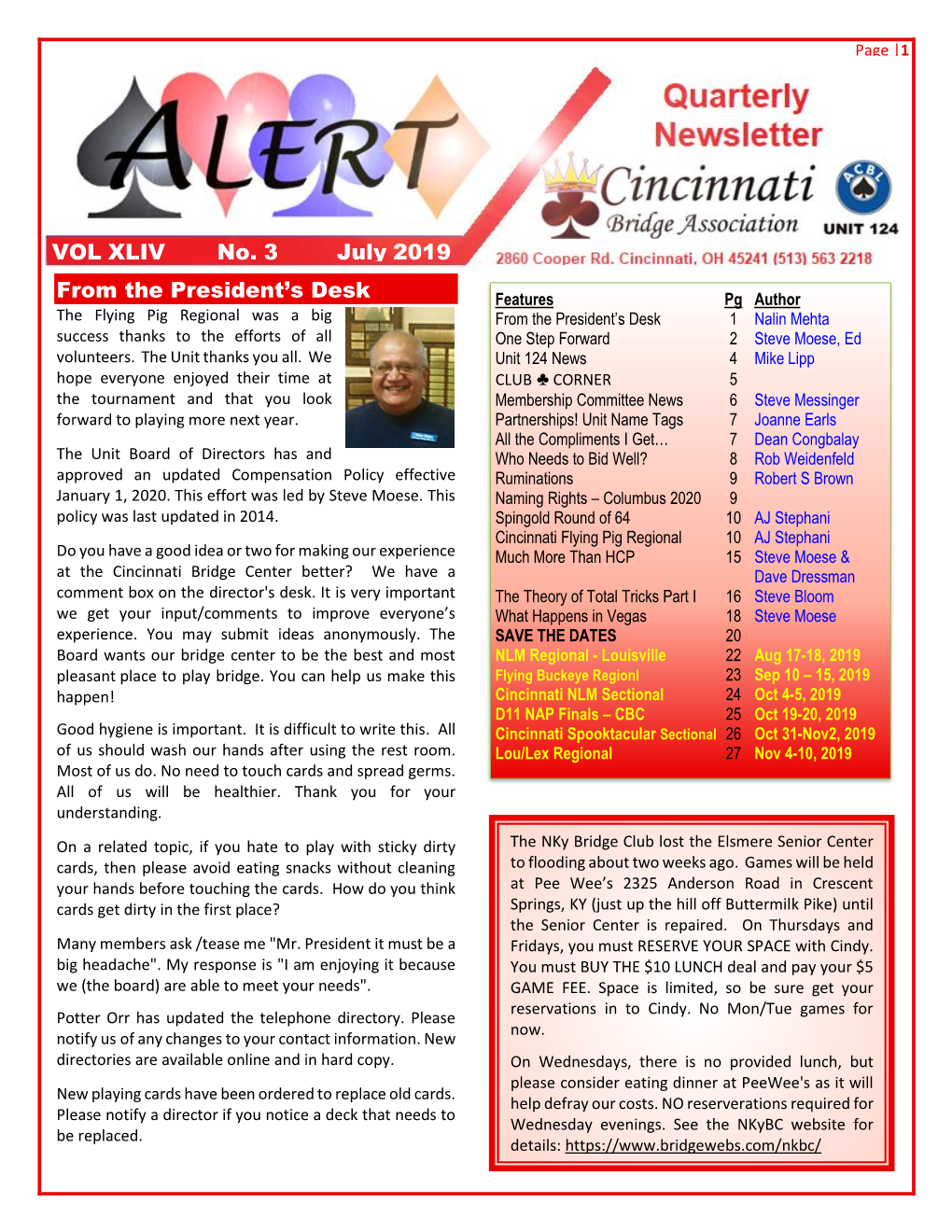 Quarterly Newsletter