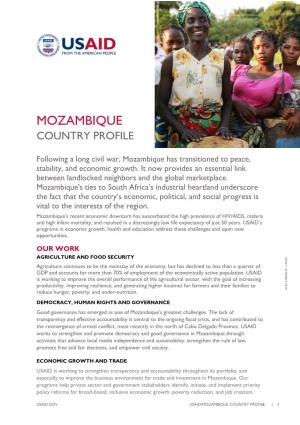 Mozambique Country Profile