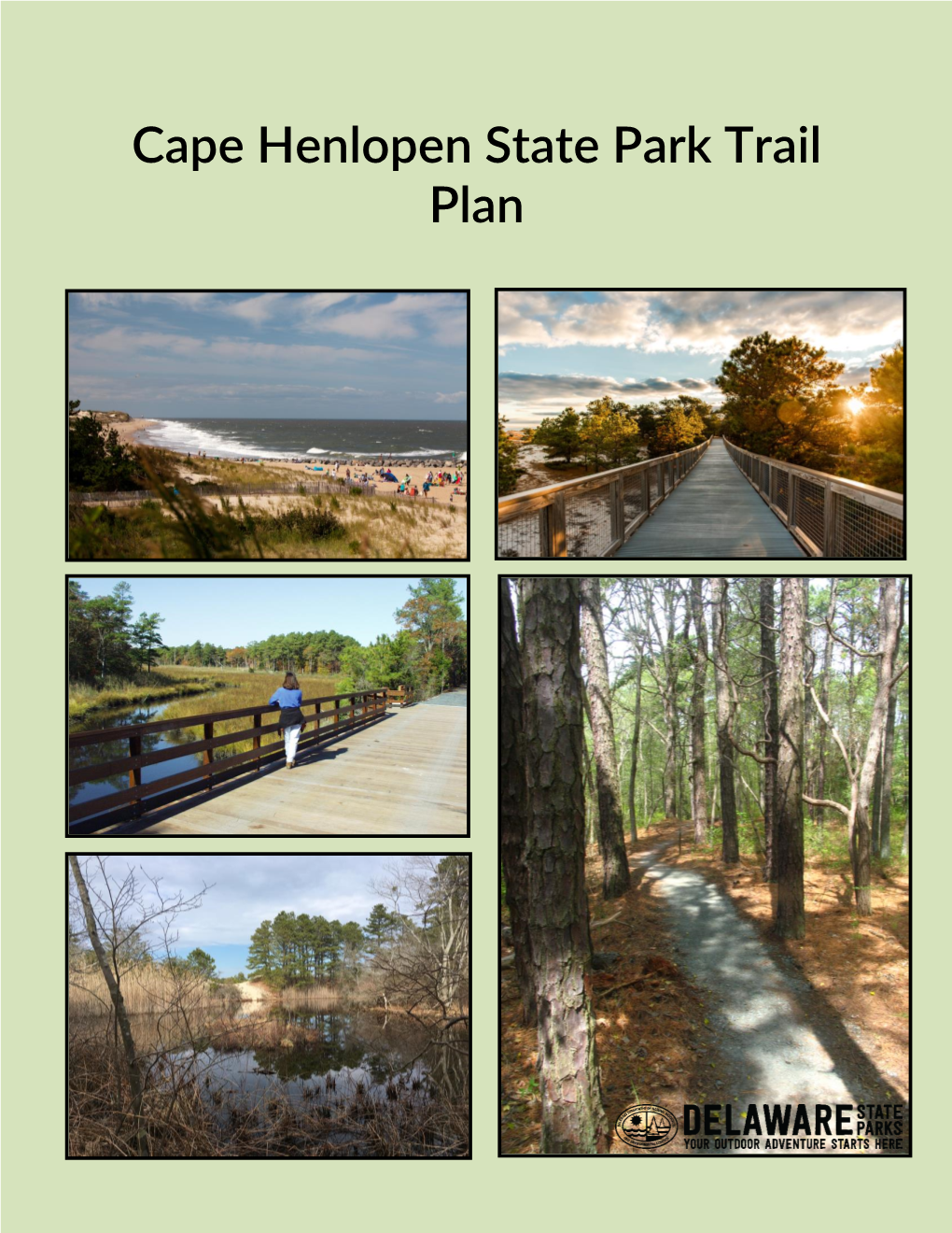 Cape Henlopen State Park Trail Plan