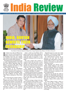 India, Bhutan Rewrite Their Friendship