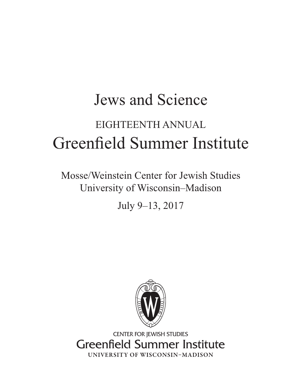 Greenfield Summer Institute