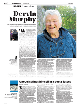 Dervla Murphy After More Than 50 Years of Travel, a Legendary Irish Writer Is Calling It Quits