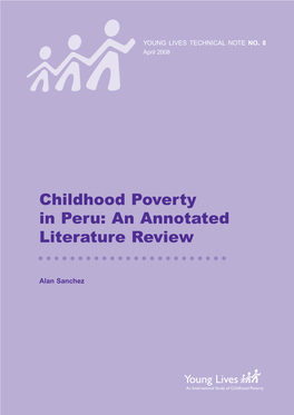 Childhood Poverty in Peru: an Annotated Literature Review